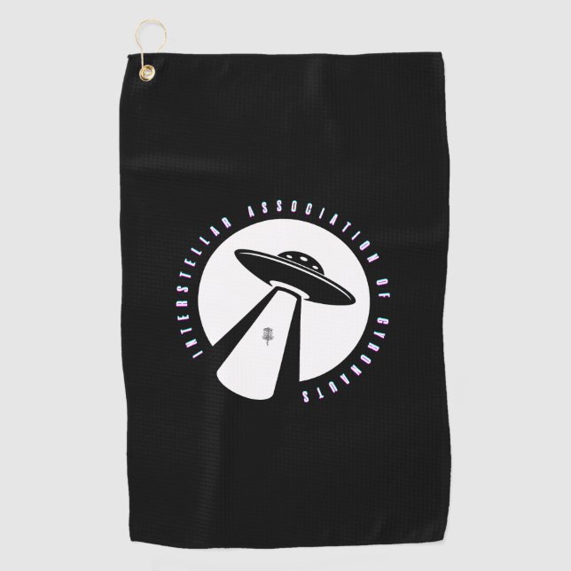 Golf Asociación Interestelar de la Toalla de Disco Gyro (Anverso)