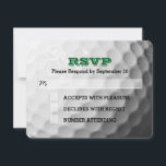 Golf Bar Mitzvah RSVP Card<br><div class="desc">Estas tarjetas RSVP son perfectas para cualquier celebración del Bar Mitzvah. Cada línea de texto es totalmente personalizable para decir lo que usted quiere! Los productos correspondientes están disponibles en la colección deportiva Bar Mitzvah.</div>