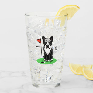 Golf Boston Terrier (negro) Perro Cute