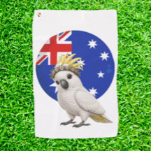 Cacatúa Un pequeño trozo de Australia Toalla de