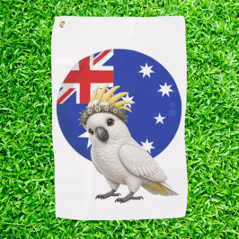 Golf Cacatúa  Un pequeño trozo de Australia  Toalla de 