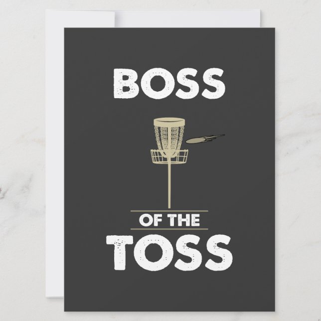 Golf de disco - Jefe de la Toss (Anverso)
