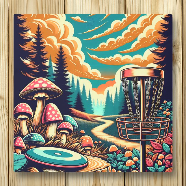 Golf de disco retro Arte psicodélico (Subido por el creador)