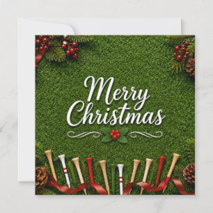Golf de Feliz Navidad en Green de Putting Navideño