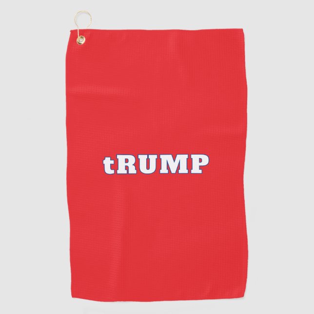 Golf Edición electoral de toalla sentada de tRUMP (Anverso)