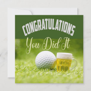 Golf Felicitaciones lo hiciste por golfista
