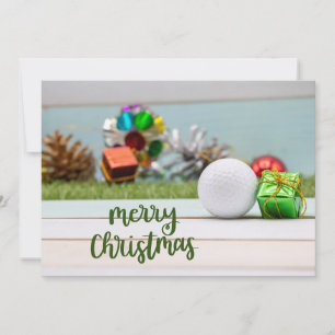 Golf Feliz Navidad a Golfer