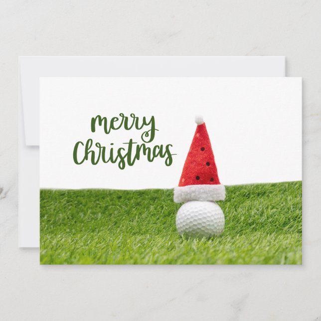 Golf Feliz Navidad a Golfer   (Anverso)