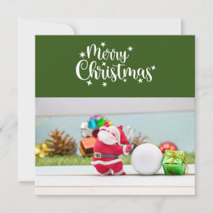 Golf Feliz Navidad con Santa Claus