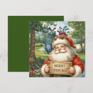 Golf Feliz Navidad con Santa Claus