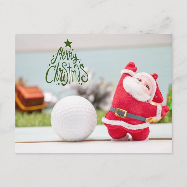 Golf Feliz Navidad con Santa Claus (Anverso)