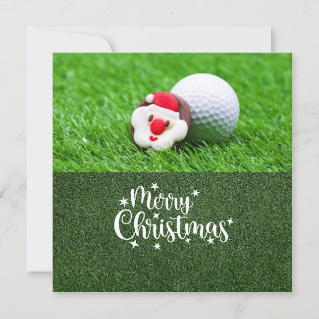 Golf Feliz Navidad con Santa Claus (Anverso)