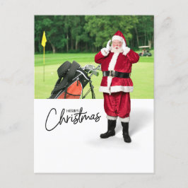 Golf Feliz Navidad con Santa Claus a la bandera
