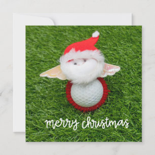 Golf Feliz Navidad con Santa Claus para el golfist