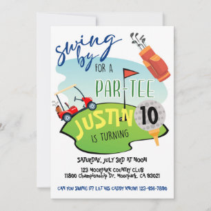 GOLF, FIESTA DE GOLF, PAR-TEE, CUMPLEAÑOS