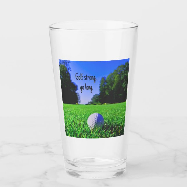 Golf fuerte, larga bola de golf (Anverso)
