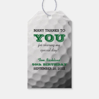 Golf Gracias Etiqueta Favor