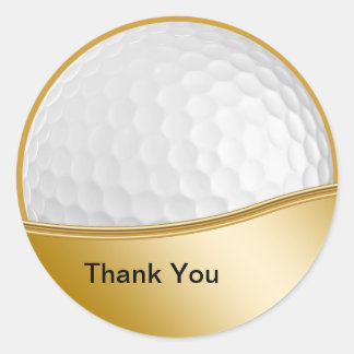 Golf Gracias Pegatinas