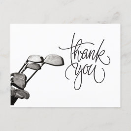 Golf Gracias tarjeta