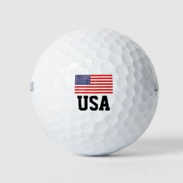 Golf Juego de pelotas de la bandera de Estados Unidos |