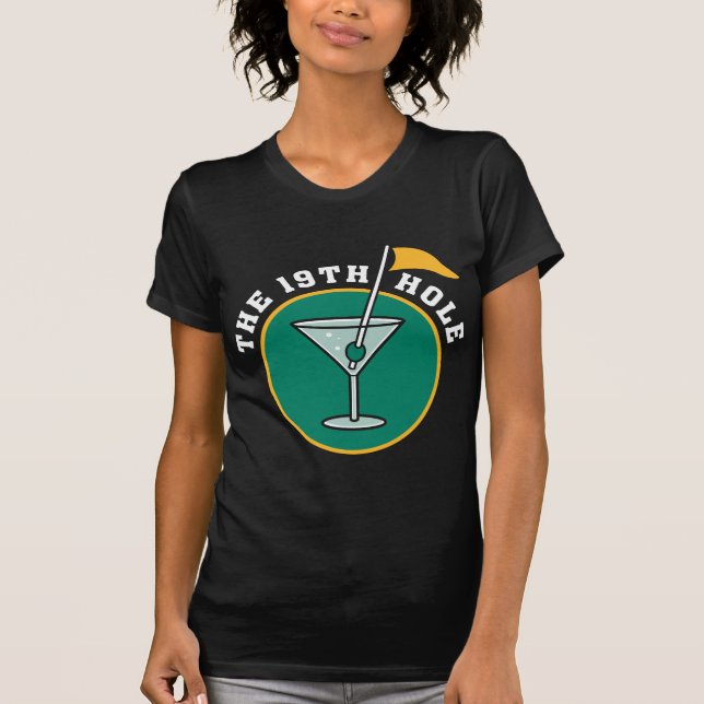 Golf la camiseta de consumición del diecinueveavo (Anverso)