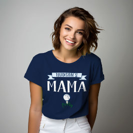 Golf Mama Personalizado Primera Camisa de Cumpleañ