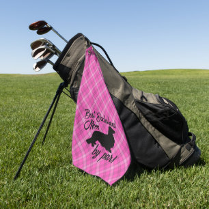 Golf Mejor Madre De Dachshund Por Par Funny Toalla De G