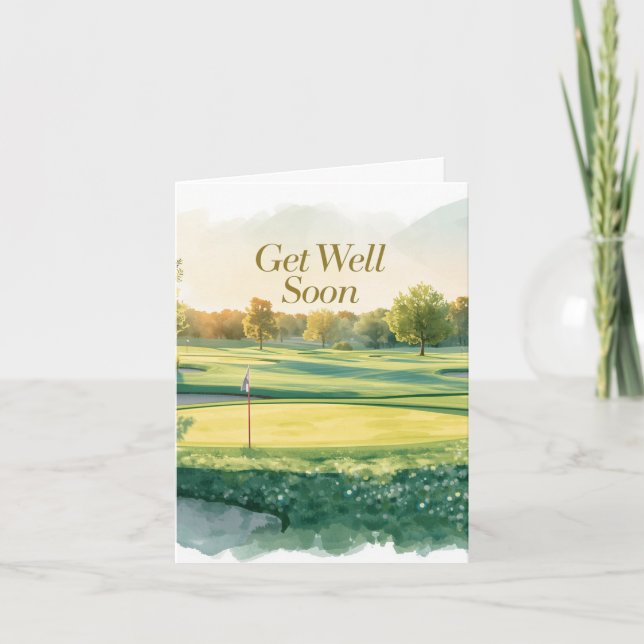 Golf Mejora pronto Golfista (Anverso)