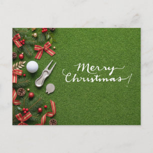 Golf Navidad en Putting Green Feliz Navidad