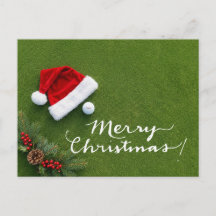 Golf Navidad en Putting Green Feliz Navidad