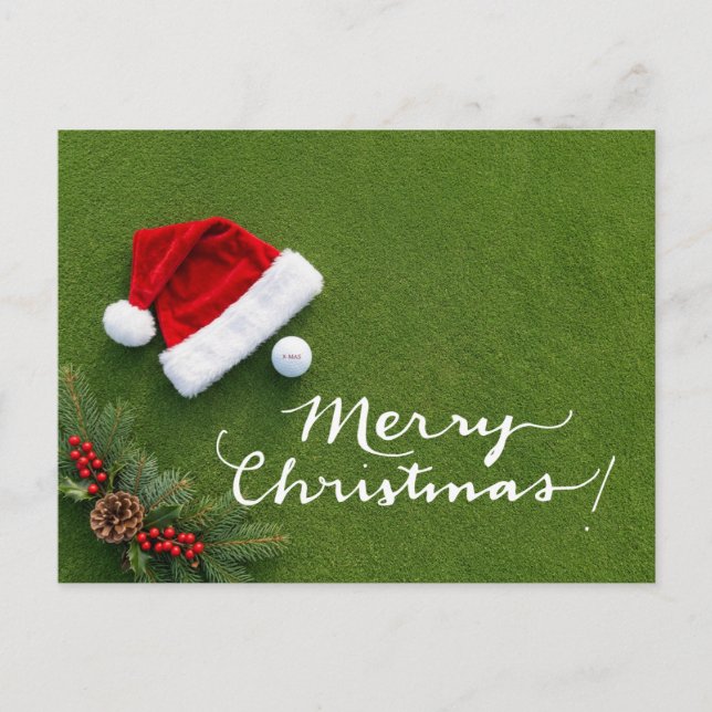 Golf Navidad en Putting Green Feliz Navidad  (Anverso)