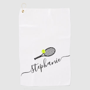 Golf Nombre de guión personalizado Toalla de mano de te