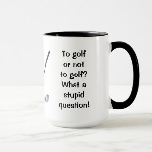 Golf o no golf la taza del campanero