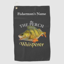 Perch Personalizado Whisperer Toalla de Pesca Oscu