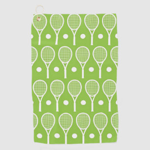 Golf Raca de tenis verde limón Toalla de sudor