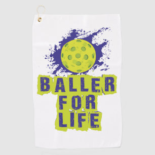 Golf (Salmuera) Baller para la toalla de la vida