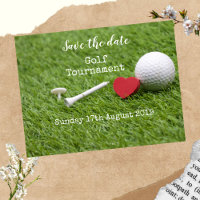 Golf Salven la fecha Invitación del Torneo de Golf