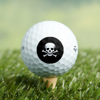 Golf Skull n Bones Black Taylor Made TP5 pelotas de gol
