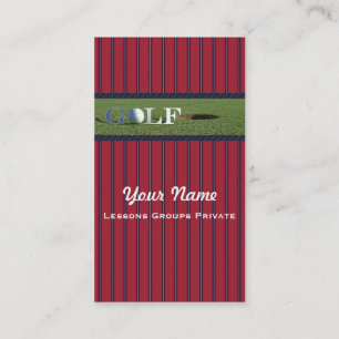 Golf - Tarjeta de visita