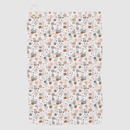 Golf Toalla de baño de diseño de puntos de moda