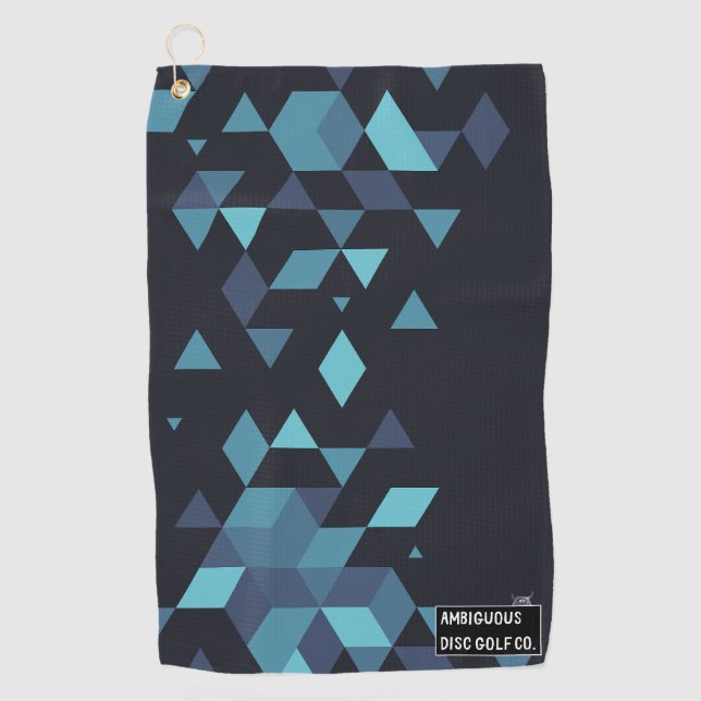 Golf Toalla de bolsa de disco de disco de disco de disc (Anverso)