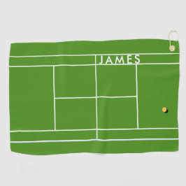 Golf Toalla de deportes de tenis personalizada