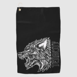 Golf Toalla de disco de tenacidad