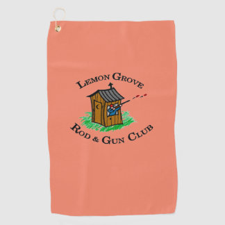 Golf Toalla de gama - logotipo vintage