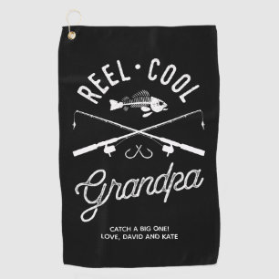 Golf Toalla de pesca personalizada Abuelo Genial