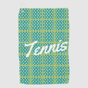 Golf Toalla de sudor de tenis de "Ball and Court"