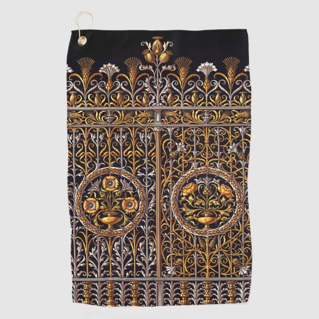 Golf Toalla dorada de puerta (Anverso)