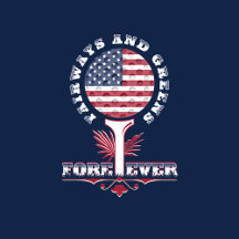 GOLF USA ANCESTRY HOLE EN UNA Camiseta PAR DAD