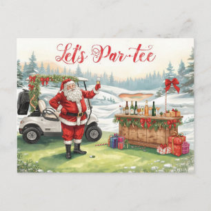 Golf Vamos Par tee golf FIESTA de Navidad con Sant