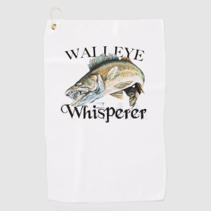Golf Walleye Whisperer Toalla de Pesca